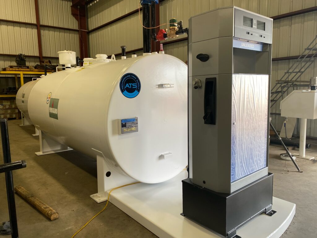 2,000 Gallon Dispenser System Fireguard Double Wall UL 2085 GAS